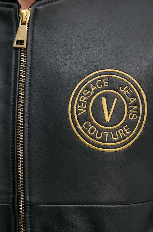 【超惠秒】Versace 范思哲 男士加厚保暖特色内里刺绣徽标logo 小羊皮皮衣/夹克外套 12133 商品图6