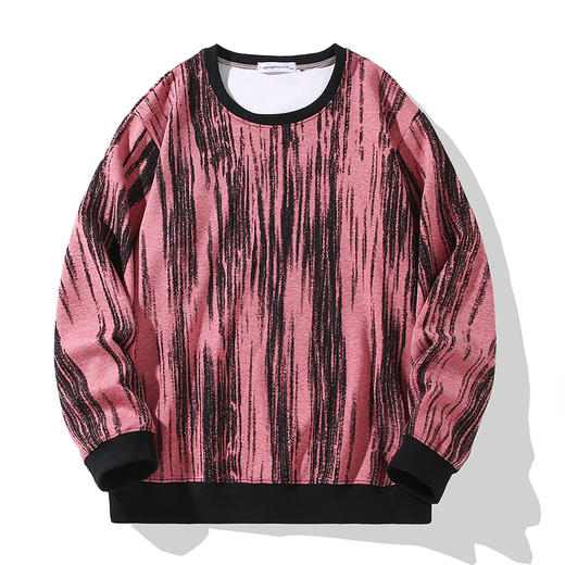 【特大码】【新款DFF】大依优型大码圆领卫衣男宽松休闲上衣胖子加肥加大男士潮流 商品图6