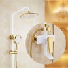 喷头欧式浴室卫生间家用淋浴器全铜体洗澡花洒色套装淋浴白金沐浴 商品缩略图2