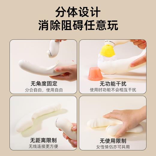 【6秒高潮 分欣app版震撼升级】SVAKOM 司沃康分欣APP震动棒女用玩具秒潮 商品图3