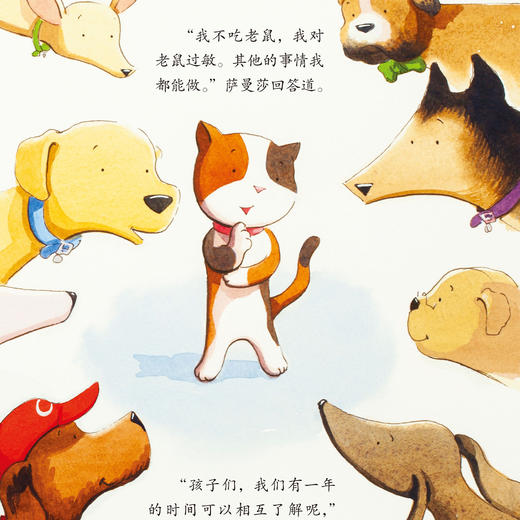 “同理心培养-儿童情绪管理与性格培养”（共4册）：《我能自己想办法》《我学会了感恩》《我们和好了》《班里来了一只猫 》 商品图12