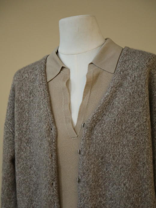 MAISON COVET 超细羊毛短袖polo衫 商品图8