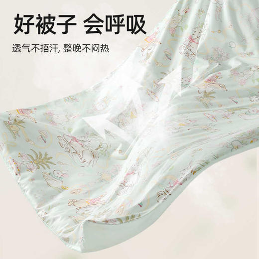 贝肽斯婴儿被子蚕丝被秋冬恒温纯棉加厚宝宝棉被儿童幼儿园四季 商品图4