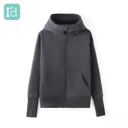 I'd爱帝考拉绒加厚保暖休闲卫衣连帽防寒外套 商品图8