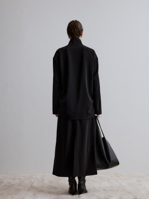 VC｜AW24116 Willow skirt [ 黑 / 白 ] 商品图3