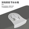 感应式陶瓷套装防臭存水灰色水箱式卫生间家用带蹲坑弯 商品缩略图1