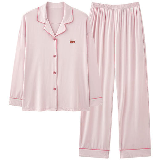 ❤️❤️【诗慕小姐2024秋冬新款简约可外穿舒适家居服套装3688款】✅天然纤维，🤭柔软、🤭透气、🤭耐磨、🤭方便清洗 ✅版型宽松又遮肉，✨躺着、🍹摊着、🌸坐着都很舒坦 商品图6