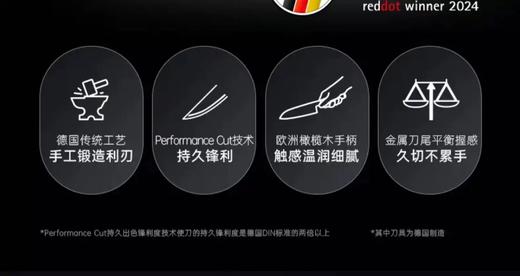 【6F】WMF  德国原装进口Grand Wood刀具6件套 商品图7