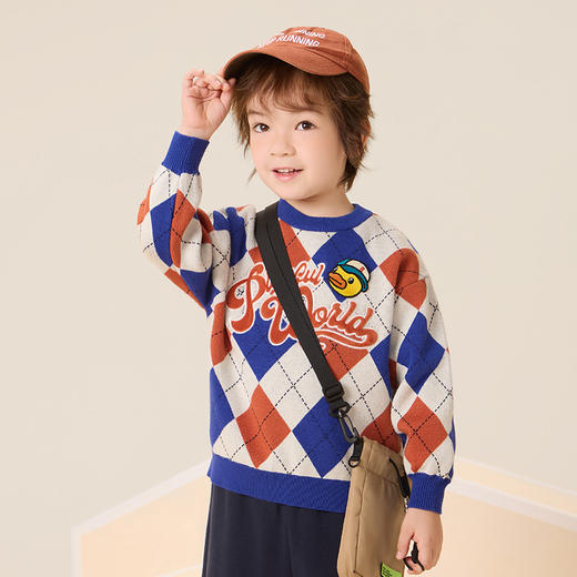 B.Duck小黄鸭童装春秋针织衫105-150 BF3512020 商品图4