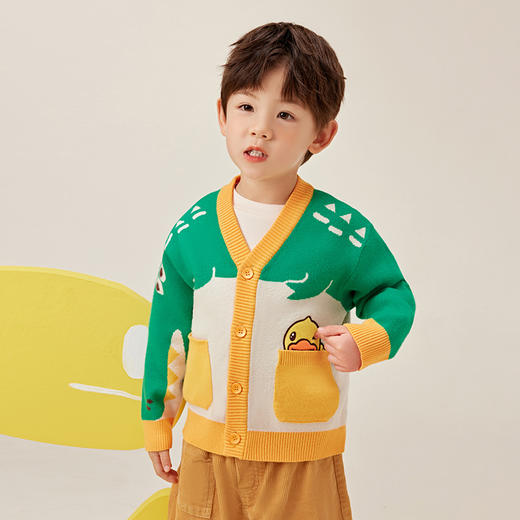 B.Duck小黄鸭童装春秋针织衫90-130 BF3512003 商品图4