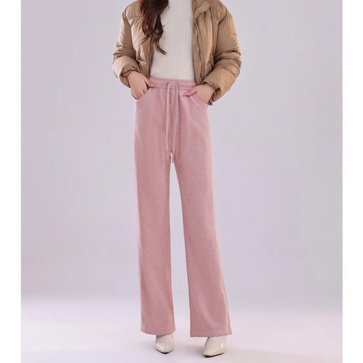 Y4Q10S1011【钰米】新款羊毛修身阔腿裤 商品图1