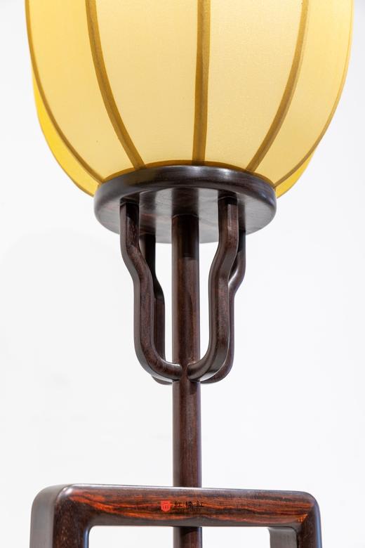 红桥红  家具严选  缅甸花梨（大果紫檀）/大红酸枝（交趾黄檀）【灵芝如意宫灯】 商品图2