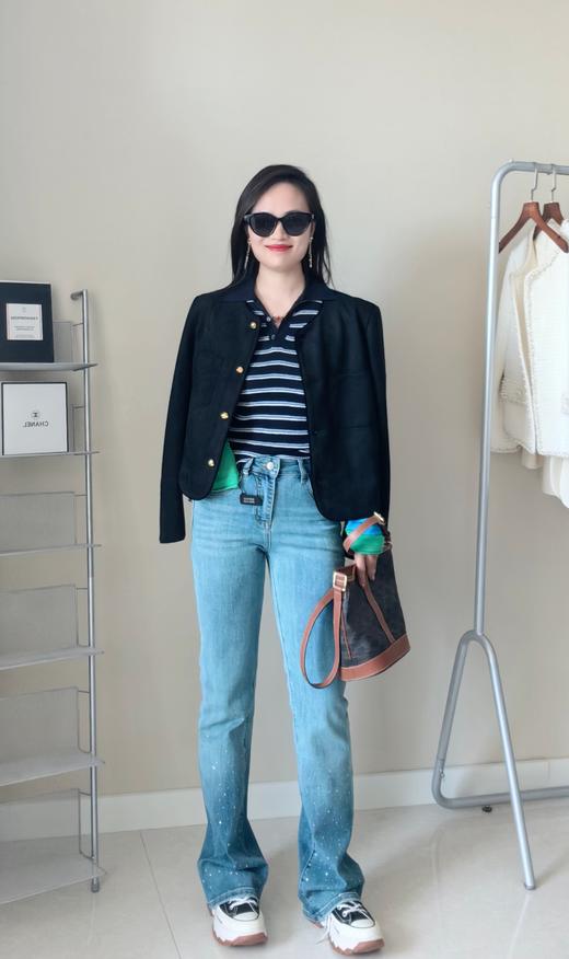 正版美人鱼烫钻显瘦裤神土耳其牛仔裤 商品图6