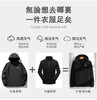 【秋冬服饰|三合一情侣款冲锋衣6268款】这款版型设计时尚百搭，男士上身利落有型，女士穿大方有气质，外衣、内胆、可拆分，符合一年春、秋、冬三季的穿着，多种颜色可选，日常出街随心穿搭。 商品缩略图5