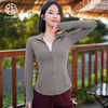 跃牌【安琪拉系列】秋冬款拉链立领修身长袖瑜伽外套WT046 商品缩略图4