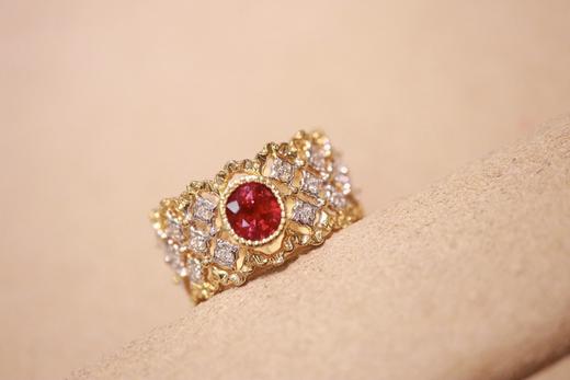 1.01克拉红宝石戒指 商品图2
