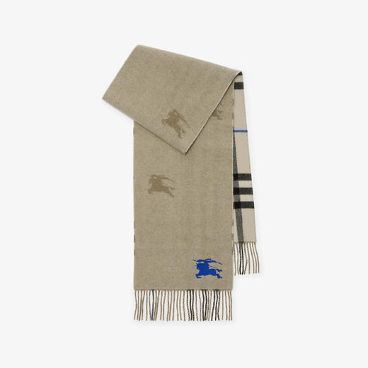 BURBERRY 巴宝莉 男女通用双面两用格纹羊绒围巾 格子 8094711 A3888 商品图0