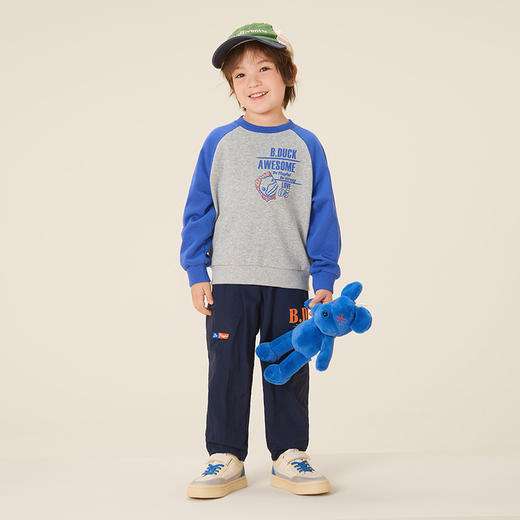 B.Duck小黄鸭童装春秋休闲裤105-150 BF3557020 商品图8