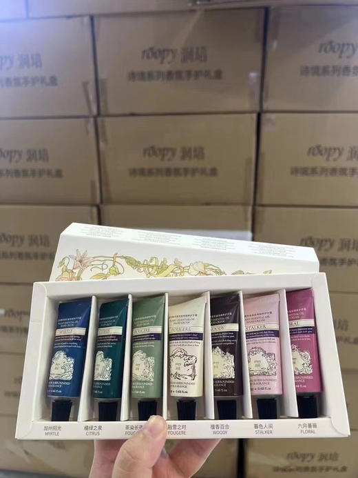润培香氛护手霜礼盒 规格：12gx7支 商品图6