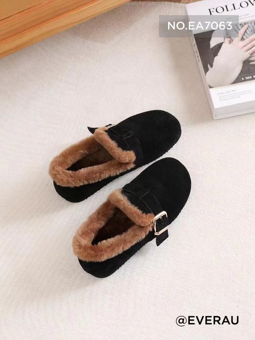 𝐄𝐕𝐄𝐑𝐀𝐔▪️搭扣羊毛便鞋 商品图2