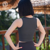 跃牌【安琪拉系列】速干带胸垫防震螺纹瑜伽背心BX035 商品缩略图4
