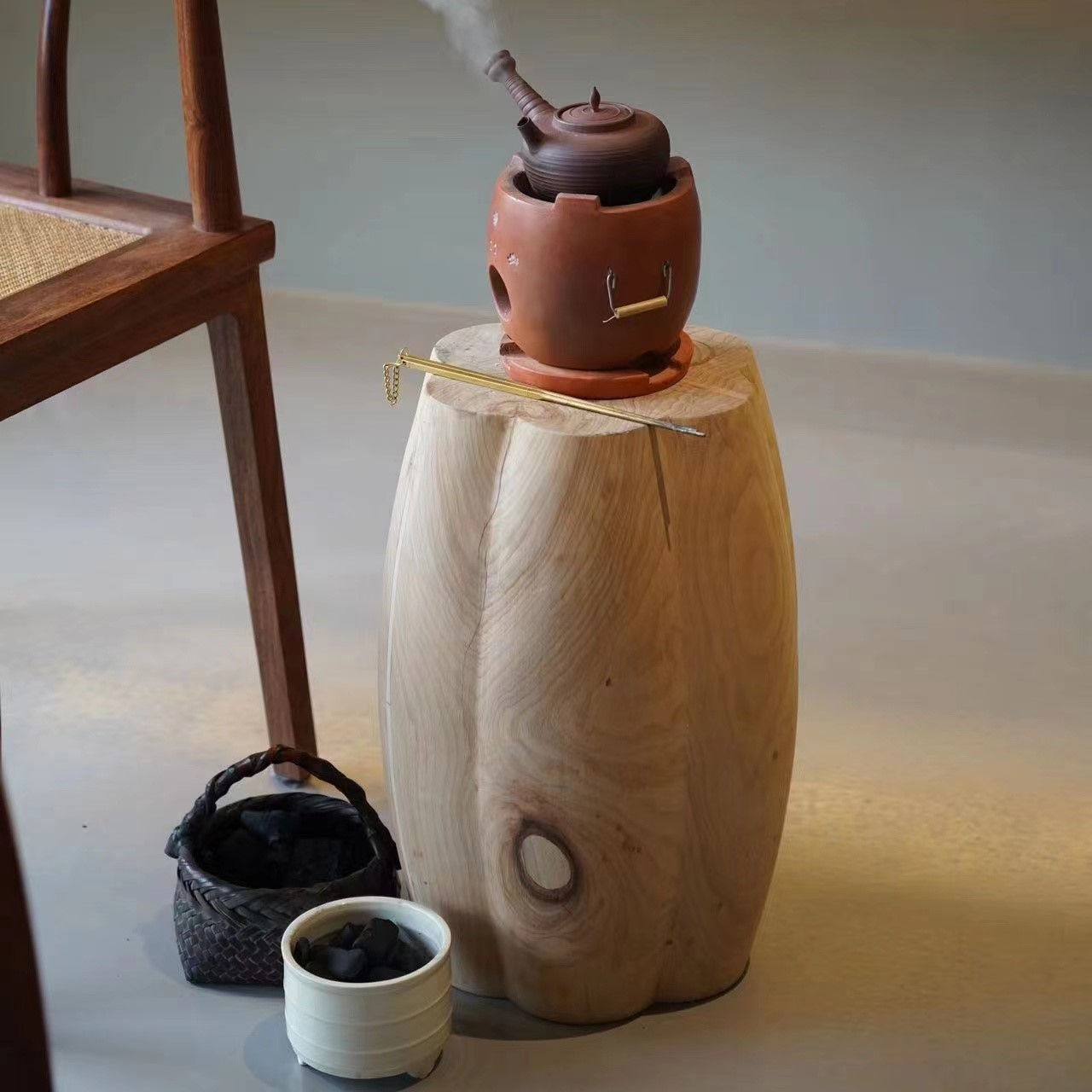 瓜棱秀墩 茶几 边几