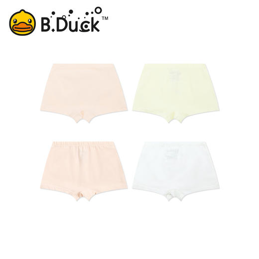 B.DUCK小黄鸭女童内裤4条袋装90-140 BP6521905 商品图2