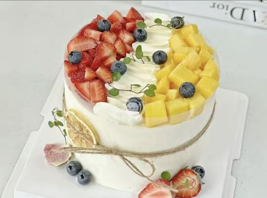 【福利价】106元抢原价156元6英寸专款生日蛋糕，到店核销 商品图0