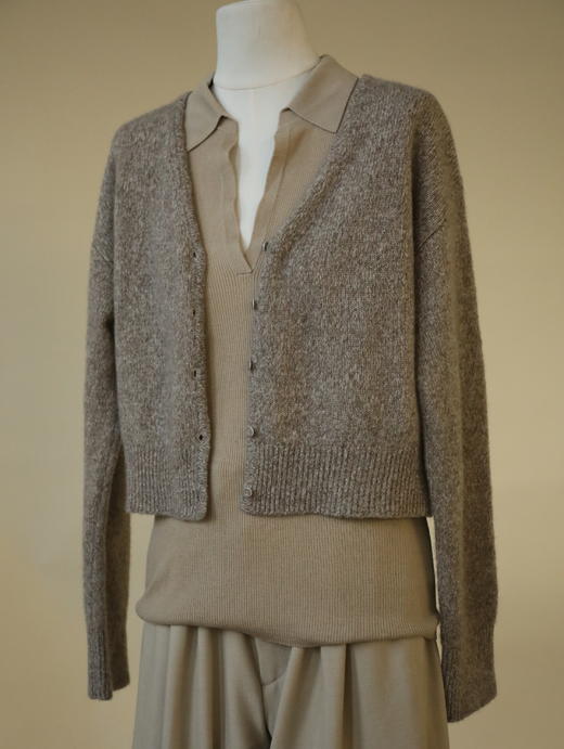 MAISON COVET 超细羊毛短袖polo衫 商品图7