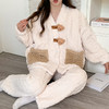 冬天【珊瑚绒月子服】冬季产后孕妇睡衣 春秋冬款产妇哺乳睡衣套装 商品缩略图2