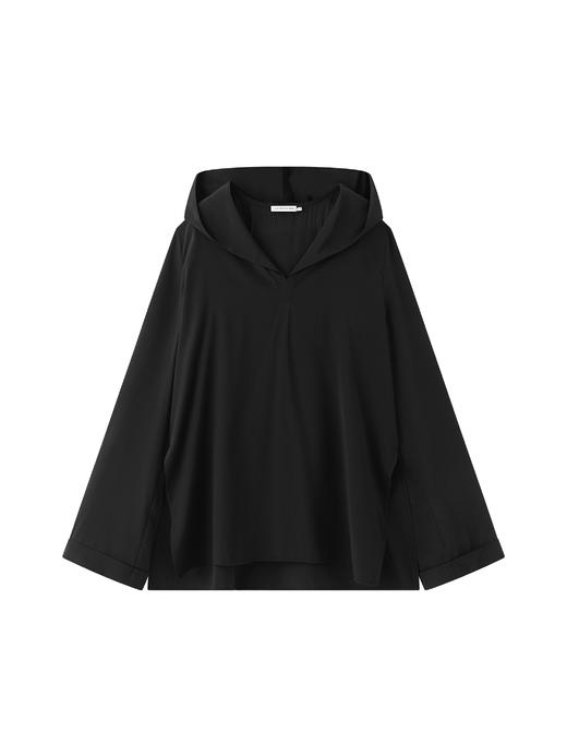 VC｜AW24096 Venus cap blouse 连帽衬衫 [ 黑 ] 商品图4