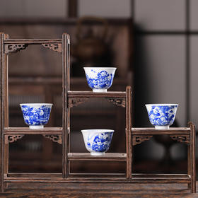 铭墨-琴棋书画三童杯套组