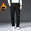 【加绒】【新款DZP】大依优型大码男装加绒直脚直口运动裤运动休闲长裤加肥加大弹力舒适 商品缩略图1