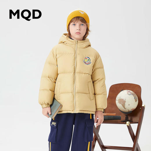 【MQD】童装男大童冬季新款一手长连帽羽绒服 商品图0