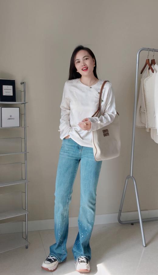 正版美人鱼烫钻显瘦裤神土耳其牛仔裤 商品图1