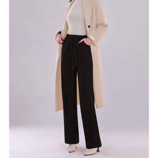 Y4Q10S1011【钰米】新款羊毛修身阔腿裤 商品图4