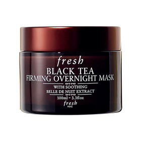 【跨境】Fresh馥蕾诗 红茶黑茶黑罐睡眠面膜100ml 新旧随机发货 塑颜紧致修护面膜夜间滋养润泽 补水免洗涂抹式面膜（效期到27年12月）