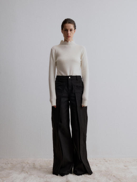 VC｜AW24118 Venus fitted tank top  [ 黑 / 白 ] 商品图4