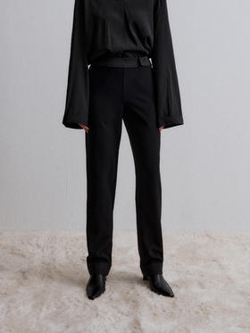 VC｜AW24097BL Venus cigarette trousers 长裤 [ 黑 ]