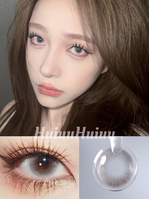 【大直径月抛】T-sukicon-微醺泡泡灰-14.5mm【月抛 0-800度 无525/575】 商品图0