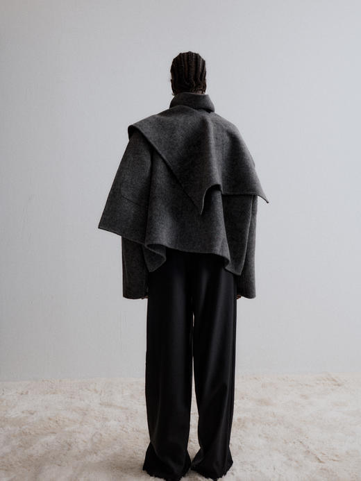 VC｜AW24093 Atlas square cut coat 外套 [ 驼 / 灰 ] 商品图5