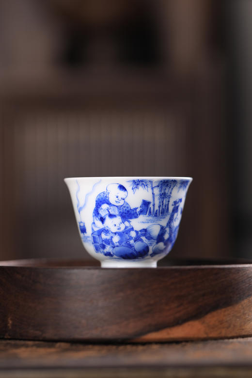 铭墨-琴棋书画三童杯套组 商品图3