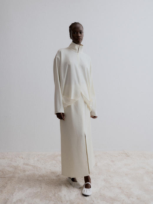 VC｜AW24116 Willow skirt [ 黑 / 白 ] 商品图7