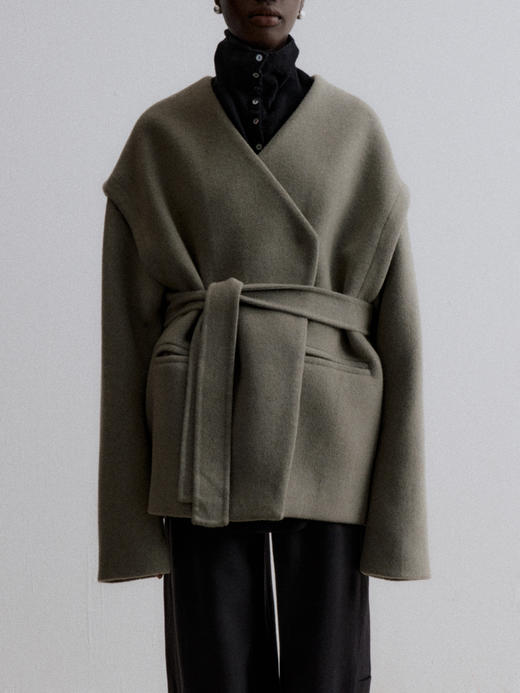 VC｜AW24091 Pamira buttoned knit top  [ 黑 / 白 / 灰 ] 商品图2