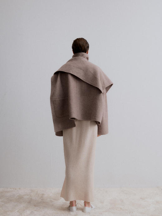 VC｜AW24093 Atlas square cut coat 外套 [ 驼 / 灰 ] 商品图4