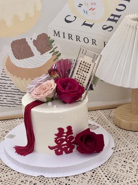 订婚/结婚 主题蛋糕