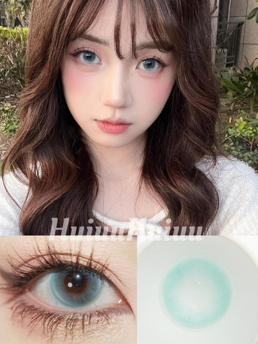 【大直径月抛】T-sukicon-微醺青梅酒绿-14.5mm【月抛 0-800度 无525/575】 商品图0