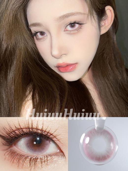 【大直径月抛】T-sukicon-害羞泡泡粉-14.5mm【月抛 0-800度 无525/575】 商品图0