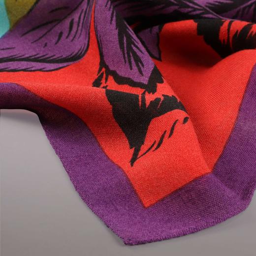 100%金纺澳毛时尚大方围巾 商品图5