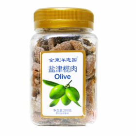 200g金东洋盐津榄肉
